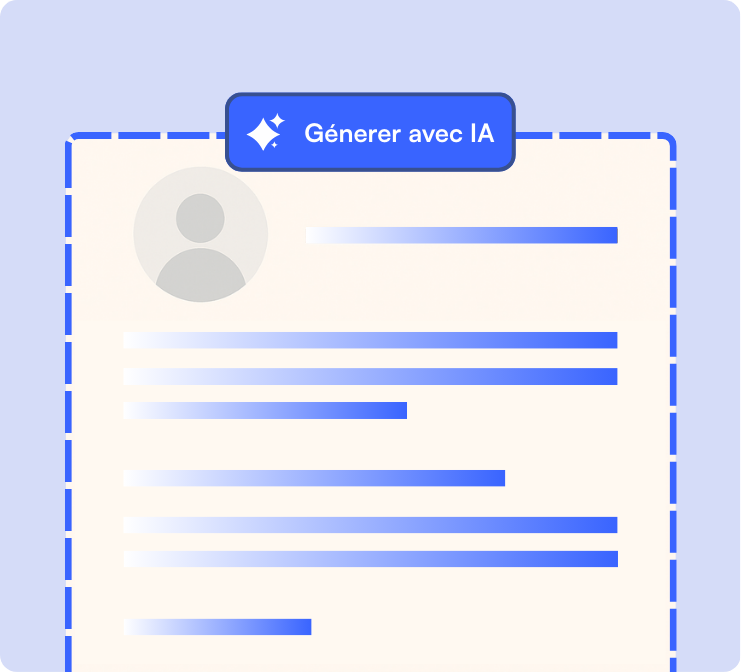Complète ton CV avec l'aide de notre assistant IA